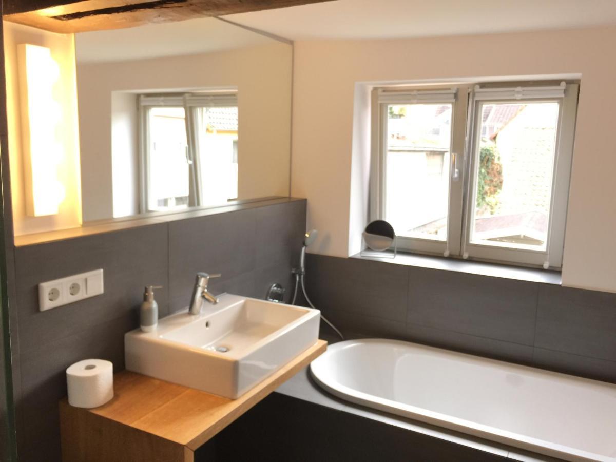 Apartment Rampendal Im Lemgoer Fachwerkhaeuschen Buitenkant foto